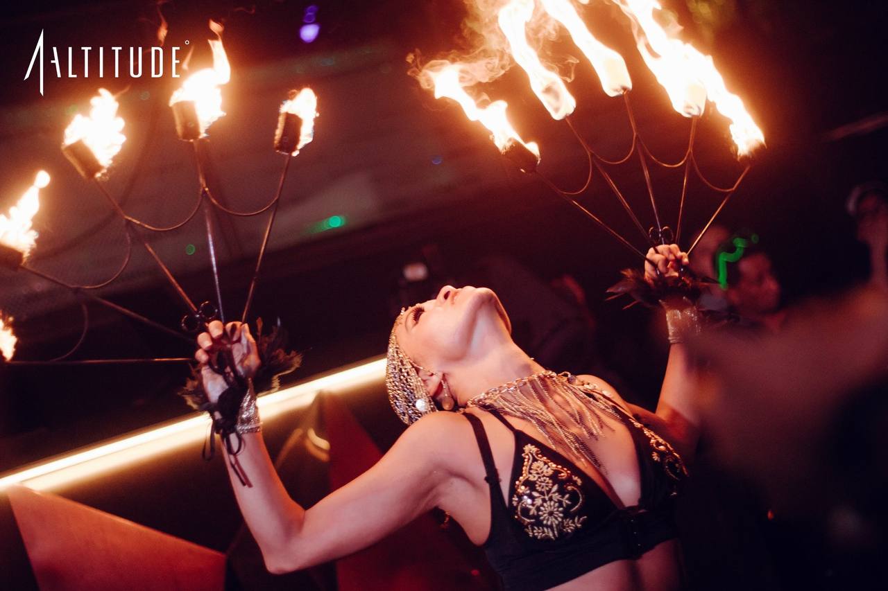 Fire Roving performance — Circus of Altrades