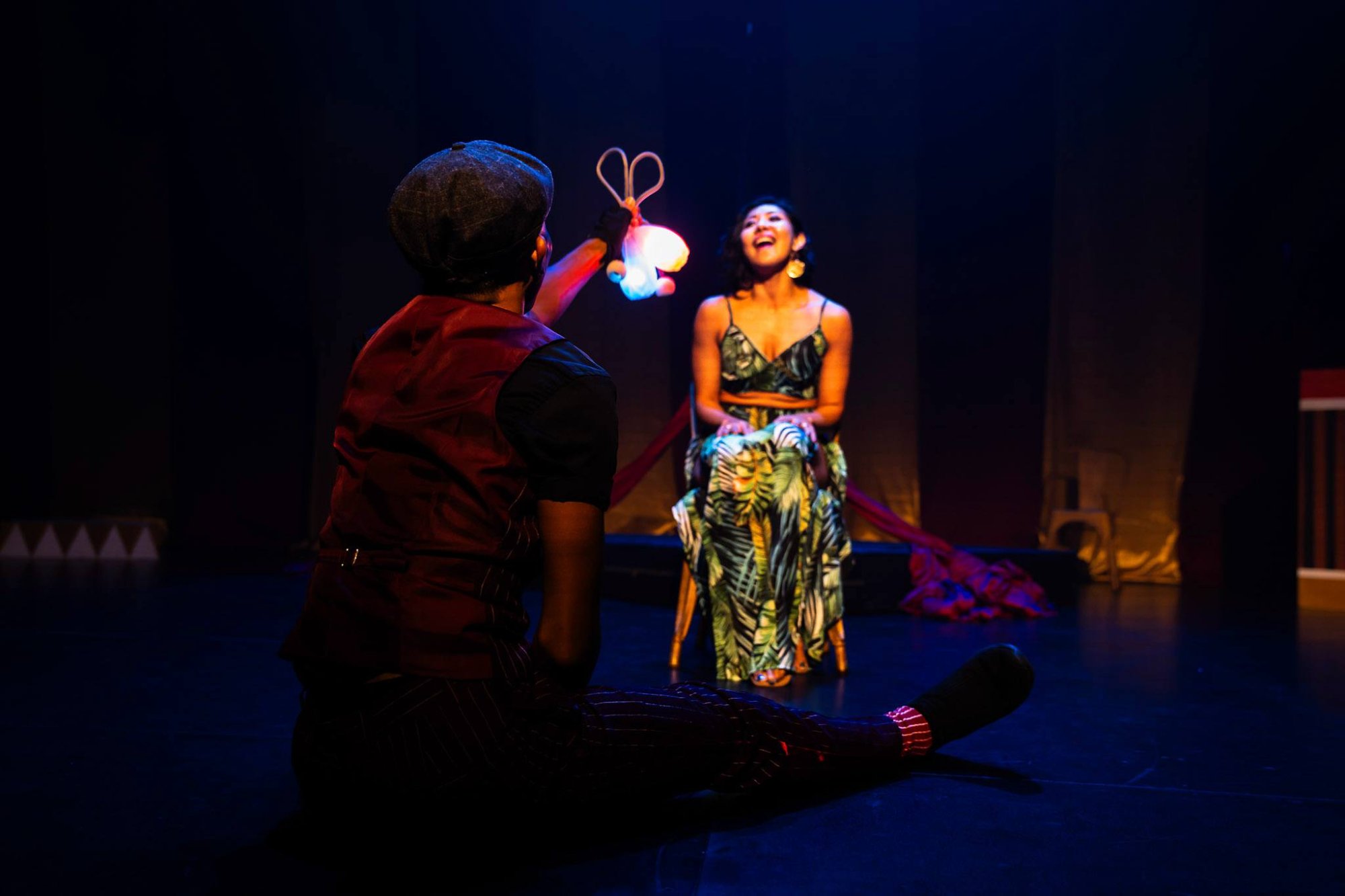 LED Roving at event — Circus of Altrades